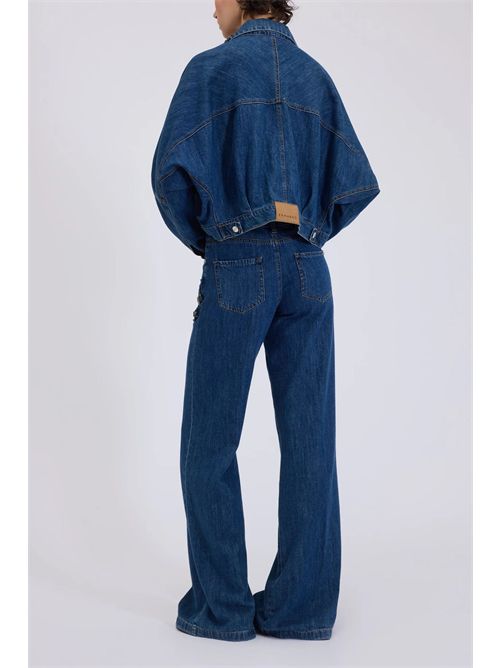 Jeans with embroidered stones ERMANNO FIRENZE | D48EP055EJ4MF15200152